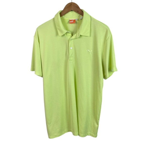 PO466 Men’s Puma Sport Lifestyle Cool Cell Performance Polo Shirt XXL - Picture 1 of 6